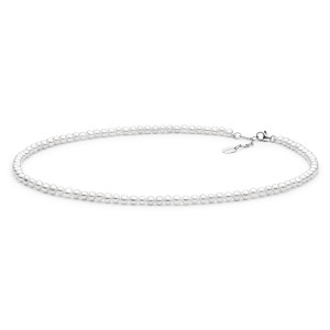 Colier perle naturale albe si argint 40 cm DiAmanti FORW445-C-G (Argint 925‰ 0,65 g.)